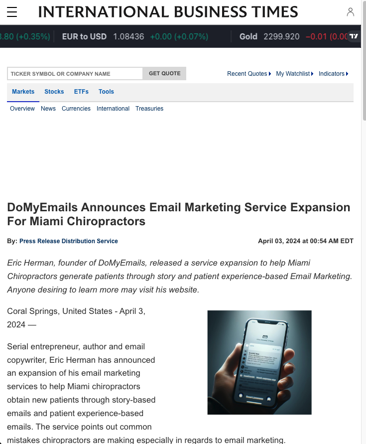 DoMyEmails International Business Times