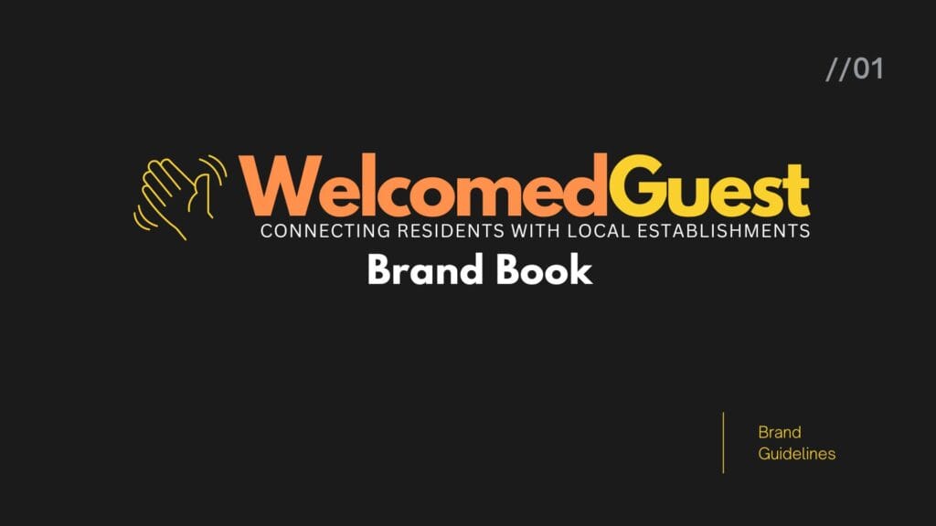 WelcomedGuest Brand Book